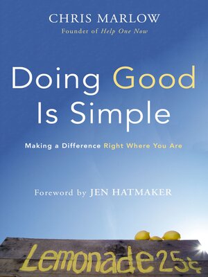 cover image of Doing Good Is Simple